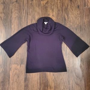 Mercer Studio Street Cowl Neck Black Sweater Size XL